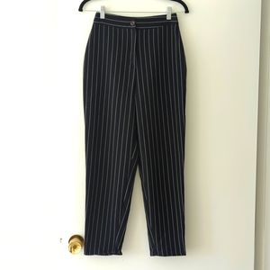 Pinstriped Trousers